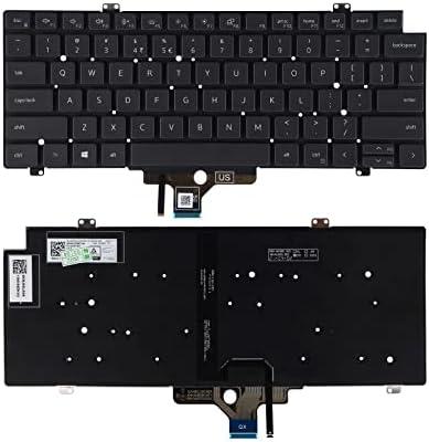 SUNMALL Replacement Keyboard Compatible with Dell Latitude 5420 5421 5430 7420 7520 2021 Series Laptop with Backlit US Layout