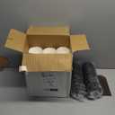 SIUQ 12 oz Coffee Cups-90 Pack Disposable Coffee Cups with Lids and Straws, Insulated Ripple Wall To Go Paper Coffee Cup for Coffee, Hot Chocolate and Hot Tea Drinks - Champagne