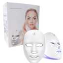 LED Face Mask for Skin Care, 7-1 Colors Portable Red Light Face Mask, Facial Skin Care Mask for Home & Travel Use