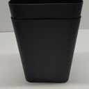 Bathroom Trash Can with Lid, 2 Pack 4 Gallons/15 Liters Garbage Can with Pop-Up Lid, Small Plastic Trash Can, Slim Trash Bin Waste Basket for Bathroom, Bedroom, Office, Living Room(Black) (2 Pack 4 Gallons/15 Liters Black)