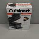 Cuisinart Waffle Maker, 1250W Round Classic Waffle Iron, 5-Setting Adjustable Browning Control, WMR-CANAS, Brushed Stainless