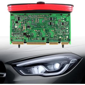 Headlight Control Module 63117440877 Compatible for 2014-2016 528i 528i xDrive 535i 535d xDrive 535i xDrive 550i xDrive M5 Replace OE 63-11-7-440-877 (1PC Headlight ECU driver module, black)