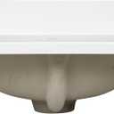 Design House Single Sink Vanity Top, 25", White, 25 in. W x 22 in. D