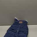 KYEESE Dog Coat Warm Pet Winter Coat with Leash Hole Waterproof Dogs Jacket with Fleece Lined Soft Pet Sweater for Cold Weather Windproof Dog Puffer Coats for Small Dogs Thick Pets Clothes with Pocket (Medium, 01# Blue)