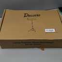 Projector Stand Tripod Adjustable, Laptop Height from 23.5 to 46.5 inches with Gooseneck Phone Holder, Floor for Office, Home, Stage, Studio, DJ Racks Holder Mount, 23.5inch-46.5inch (Black)