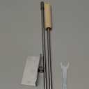 Charcoal Grill Ash Rake for Wood Stove Fireplace Pizza Oven,32 Inch Heavy Duty Stainless Steel BBQ Cleaner Poker Scraper, Elongated Tool for Fire Pit, Smoker, BBQ, Fireplace, Ceramic Grills (32 Inch Rake)