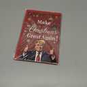 4 x Funny Trump Christmas Card, Holiday Greeting Card Humor Gift for Family and Friends  Hilarious & Heartfelt Xmas Card for Dad, Mom, Husband, Wife, or Colleagues  Premium Quality, Perfect for Christmas or Unique Gift