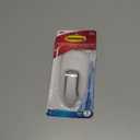 Command Bathroom Hook with Water-Resistant Strips, 1-Hook, 2-Strips, Organize Damage-Free