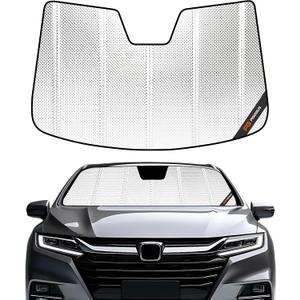Pigenius Windshield Sun Shade for Honda Odyssey 2021-2025, Reflective Aluminum Film Front Window Sunshade-B