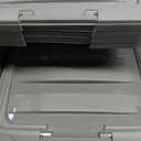 Amazon Basics Plastic Storage Bins with Latching Lids, Stackable, 32 Quart, Clear/Grey, Set of 6