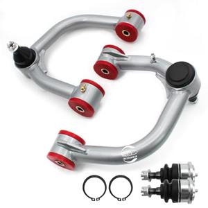 Front Upper Control Arms w/Ball Joints for 2003-2023 Toyota 4Runner/2007-2014 FJ Cruiser/03-09 Lexus GX470/2010-2021 Lexus GX460,2-4'' Lift Tubular Control Arms Replacement