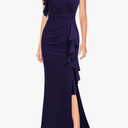 WOOSEA Women's Split Bodycon Mermaid Evening Cocktail Long Dress, XL