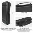 Carrying Case and Dockable Case for Nintendo Switch 2,8 in1 Accessories for Switch 2,Tempered Glass,Game Card Case and Silicone Covers