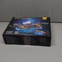 Mosasaurus Building Set with LED Light, 1219 PCS Movable Ocean Animal Building Block Toy with Nautiluses Jellyfish Squid Coral Reef, Ancient Reptile Home Decor Gift for Adults Teens Boys 12+