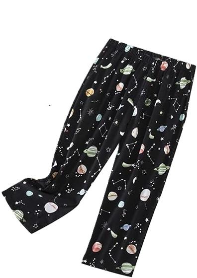 Ekouaer Women's Pants Pjs with Pockets 2XL