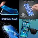 Brinonac for iPhone 12 Mini Screen Replacement Kit - 5.4 inch Full HD LCD Display, Touch Digitizer Assembly Set with Repair Tools and Tempered Glass Protector