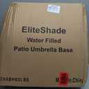 EliteShade Umbrella Base Water Filled Stand Market Patio Outdoor Heavy Duty Umbrella Holder, (Black)