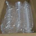 Amazing Abby - Courtney - 12-Ounce Plastic Coupe Glasses (Set of 6), Martini Glasses, Champagne Saucers, Reusable, BPA-Free, Shatter-Proof, Dishwasher-Safe, Perfect for Poolside, Outdoors, and More