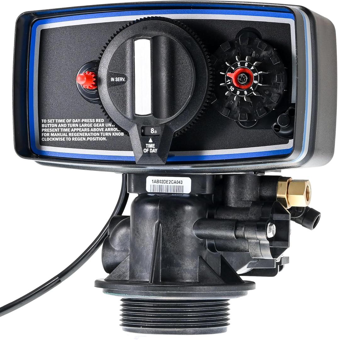 Water Softener Control Valve, Water Softener Head 5600, 12 Day Timer Control Valve, 110V US Plug Water Softener Control Valve, Water Softener Head 5600, 12 Day Timer Control Valve, 110V US Plug