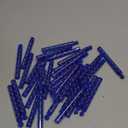 32 Pcs Blue with Gold Ring Print Bubble Wands Bubbles Party Favors for Adult Summer Activity Birthday Gifts Carnival Goody Bag Stuffers Wedding Supplies