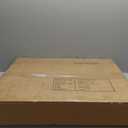 DWANTON Dog Crate Furniture with Cushion, Wooden Kennel Table with Double Doors, Indoor Dog House, Small/Medium/Large Size, 27.2" L, Warm Brown