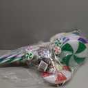 6 Pack Christmas Lollipop Pathway Lights Outdoor with 28PC Candy, 27" 176LED Peppermint Candy Cane Decoration with 8 Mode&Timer&Stake, Pathway Marker Light for Walkway Outsides Decor(Multicolor)