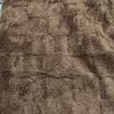 Bedsure GentleSoft Brown Throw Blanket for Couch - Super Soft Cozy Blankets Gifts for Women Men Girls, Cute Small Fleece Throws for Bedroom Home Decor, 50x70 Inches