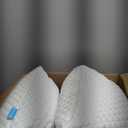 Cooling Pillows King Size Set of 2, Memory Foam Pillows with Zipper, Firm Bed Pillows Adjustable for Hot Side Back Stomach Sleepers (White)