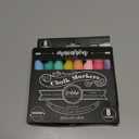 Loddie Doddie Liquid Chalk Markers - Pack of 8, Macaron Pastel, 6mm Point - Dual Tips for Chalk Pens - Versatile on Glass & Acrylic with Acrylic Markers