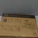 The Display Store Corner Black Wooden Tiered Display Stand for Vendor Events, Display Shelves for Craft Shows, Farmers Market, Tradeshows, Earring Display, Card and Sticker Stand, Candle display