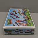 Dinosaur Rocket Launcher for Kids - Launch Up to 100 Ft, 8 Rockets and 2 Pads for Multi-Player, Dinosaur Toys, Birthday Gift Ideas, for 3 4 5 6 7 Year Old Boys, Outdoor Outside