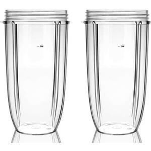 2pack 32OZ Cup for Nutri Bullet Juicer Blender 600w 900w Replacement Parts G_APOK