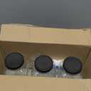 Alotpower 32oz Glass Juice Bottles with Lids 3Pack, Square Empty Juicing Bottles Reusable Glass for Beverages, Jams, Kombucha, Milkshakes,Oils(32fl.oz,Set of 3