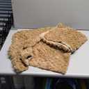 MANDIOO Pack of 2 Brown Super Soft Plush Fluffy Decorative Throw Pillow Covers 12x20 inch Faux Fur Wool Velvet Cushion Covers Pillow Cases Couch Sofa Bed Living Room