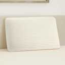 Talalay 100% Natural Premium Latex Pillow,Bed Pillow for Sleeping with Removable Cotton Cover, Helps Relieve Pressure, Breathable, Pressure Relief, Durable, Best Gift (Queen Size)