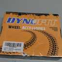 TAGMORE 24pcs M14x1.5 Spline Lug Nuts - Compatible with Chevrolet Tahoe/Suburban/Silverado, GMC Yukon/Sierra 150u0, Ford Expedition, One-Piece Design Factory Wheel Lug Nut Set with Socket Key (Black)