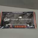 Rico Industries NCAA Virginia Cavaliers Alternate 12" x 6" Chrome All Over Automotive License Plate Frame for Car/Truck/SUV