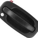 NPAUTO Front Right Exterior Outside Door Handle Passenger Side Replacement for 1999-2006 Chevy Silverado Tahoe Suburban Avalanche, GMC Sierra Yukon XL 1500 2500, 77262 15034986, with Keyhole
