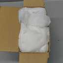 MIULEE White Sheer Curtains 90 Inches Long, 4 Panels Set, Light Filtering Rod Pocket Voile Drapes for Living Room and Bedroom, Airy Soft Fabric Window Treatments, 42 x 90 Inches