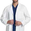 Cherokee Mens Lab Coat 30" Men's Consultation Coat Durable, Mechanical Stretch - CK401 size XL 2 pack
