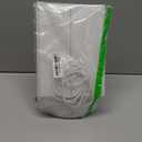 Tri-fold Lighted Vanity Makeup Mirror with 3x/2x Magnification,21 LEDs Light and Touch Screen,180 Degree Free Rotation Countertop Cosmetic Mirror,Travel (White)