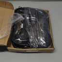 KETIEE Clear Crossbody Bag, Stadium Approved Clear Purse Bag for Concerts Sports Events Festivals (Black)