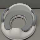 PandaEar Baby Toddler Potty Training Toilet Seat for Boys and Girls with Handles| Child Kids Potty Seat Toilet Seat Attachment| Safe Urine Guard Non-Slip Rubber Rim| Fits Round & Oval Toilets