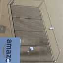 VASAGLE MAXE Collection - Buffet Cabinet, Fluted Console Cabinet, Sideboard with Adjustable Shelves, Mid Century Modern Buffet Table, 15.8 x 58.3 x 31.5 Inches, Washed Gray UBBK382G01S