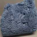 ILANGO Blue Bathroom Rugs 48" 24" Non Slip & Super Absorbent Extra Thick Soft, Washable Bath Mat for Floor, Microfiber Plush Shaggy Bath Rug with Rubber for Bathtub Shower Room Sink