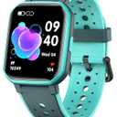 Smart Watch for Kids Teens, No Phone Needed Fitness Tracker Boy Girls Watch with 19 Sport Modes, Pedometer, Sleep Monitor, Kids Watch Birthday Gifts Toy Gift for Girls Boys 6-16 (Green)