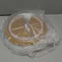 2 Pack Lazy Susan Organizer Turntable, Clear 9 Inch Rotating Organizer Tray for Cabinet Table Top, Round Non-Skid Refrigerator Lazy Susan, Kitchen Storage for Pantry Countertop Bathroom, Spice Rack