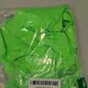 Full Bodysuit Womens Long Sleeve One Piece Jumpsuit Spandex Zentai Unitard, Lime Green Large
