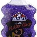Elmer's Liquid Glitter Glue, Great For Making Slime, Washable, Assorted Colors, 6 Ounces Each, 3 Count