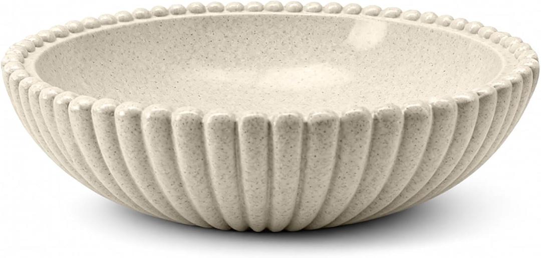10 Inch Resin Fruit Bowl Handmade Decorative Bowl for Kitchen, Entryway Bowl for Keys & Mail, Countertop Centerpiece for Dining Table Home Decor